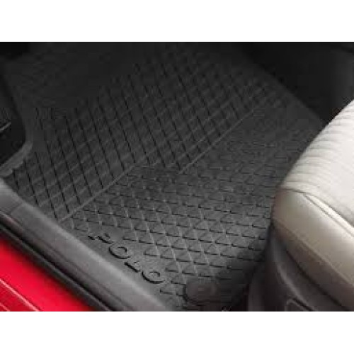 Volkswagen Polo 6R Mattenset Rubber Voor (uitverkoop)
